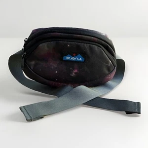 KAVU Canvas Spectator Belt Bag Hip Fanny Pack, GALAXY - Picture 1 of 15
