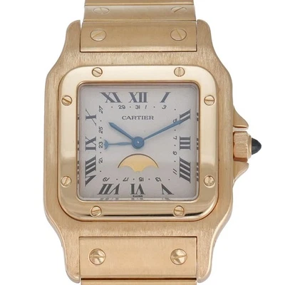 Cartier Santos Ref.819901 Gold 18 K Full Set - Bild 1 von 4