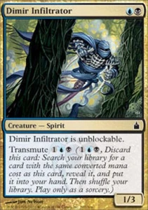 Dimir Infiltrator - Medium Play MTG Ravnica - Picture 1 of 1