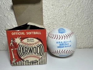 De Colección Oficial Madera Dura Nº 100 CN-12 Noche y Día Softbol con Caja Roja EE. UU. 50-60s - Imagen 1 de 8