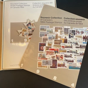 1984 Souvenir Collection of the Postage Stamps of Canada Book New W/ Stamps - Picture 1 of 5