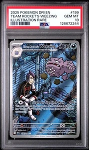 Team Rocket's Weezing 199/182 Sv10: Destined Rivals Holo - Picture 1 of 2