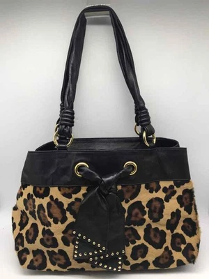 Bolsa de ombro Paolo Masi marrom estampa de leopardo bolsa de ombro - Imagem 1 de 4