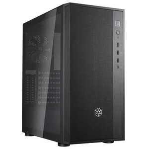SilverStone Fara R1 V2 Midi-Tower, Tempered Glas - schwarz - Bild 1 von 3