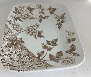J.F. Wileman Albert Foley Potteries Staffordshire Platte 16,25"-1890 Antik - Bild 1 von 9