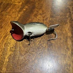 Vintage Burke Bassassin Angelköder schwarz Gummi - Bild 1 von 19