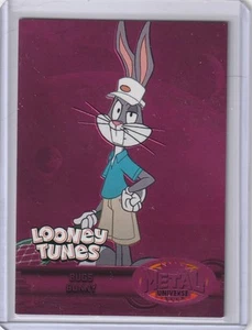 2024 Fleer Retro Looney Tunes Metal Universe 97-98 Retro Pink FX /300 Bugs Bunny - Picture 1 of 2