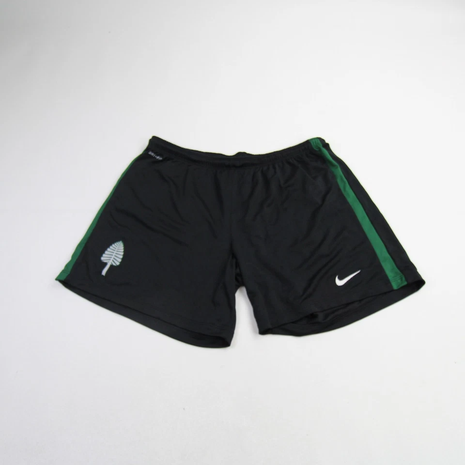 达特茅斯大绿色耐克 Dri-Fit 运动短裤男式黑色/深绿色二手 — 第 1/4 张图片