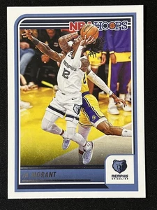 2023-24 Panini NBA Hoops #23 Ja Morant Memphis Grizzlies - Picture 1 of 2