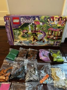 LEGO Friends 41038 Dschungel-Rettungsbasis ~ 100 % vollständig mit Anleitungen nicht mehr im Handel erhältlich - Bild 1 von 3
