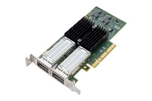 Carte réseau Dell Mellanox ConnectX-3 QDR 2x40GbE QSFP+ PCIe 3.0x8 R3F0N - Photo 1/4