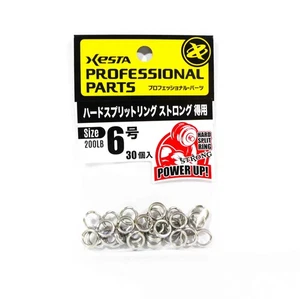 Xesta Split Rings Strong Value Pack Yellow Package Size 6, 30 pieces (7970) - Picture 1 of 5