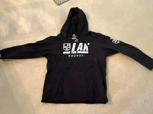 LOS ANGELES KINGS #23 DUSTIN BROWN 2014-15 GAME USED HOODIE STANLEY CUP CHAMPS - Picture 1 of 2