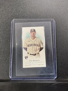 2022 Topps Allen & Ginter Cal Raleigh #RDV-9 Mini 2006 AG Rookie Design Mariners - Picture 1 of 2