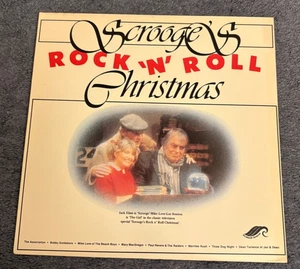 Various - Scrooge's Rock N Roll Christmas - LP Record W/ CD Copy Transfer - Picture 1 of 2