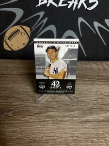 2007-Moments & Milestones Mickey Mantle Topps 009/150 #166 Baseball - Bild 1 von 3