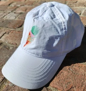 PRINCE TENNIS - Prince Girls Graphic Hat Cap, SWEET SPOT, White, NEW!! - Picture 1 of 7