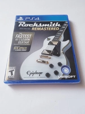 Rocksmith 2014 Edition Remastered (PlayStation 4, 2016) GAME Only No Cable - Image 1 of 2