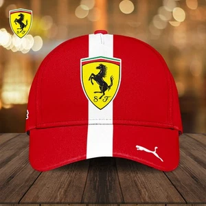 Scuderia Ferrari F1 Cap � Sleek Red Style for Formula One Fans - Picture 1 of 4