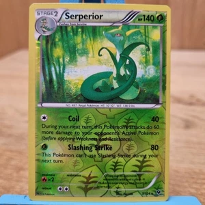 Serperior Reverse Holo 7/124 XY Fates Collide Pokemon Karte TCG - Bild 1 von 2