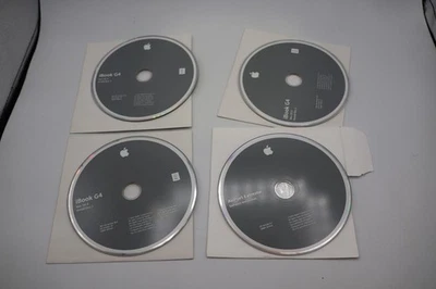 Apple iBook G4 Mac OS 10.3 Install DVD's 2Z691-455-A and os 4.1 Airport Extreme - Image 1 of 4