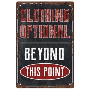 Blechschild Kleidung optional darüber hinaus Vintage Männerhöhle Deko Bar... - Bild 1 von 7