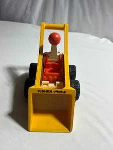 Fisher Price Toys Vintage 1970s 300 Husky Helpers Scooper Bucket Loader Toy - Picture 1 of 3
