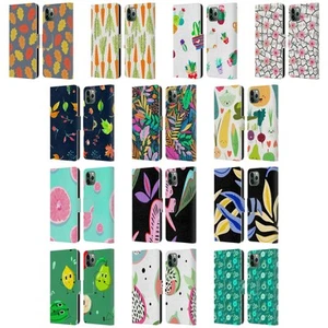 OFFICIEL HAROULITA PLANTES ÉTUI COQUE EN CUIR POUR APPLE iPHONE TÉLÉPHONES - Photo 1 sur 17