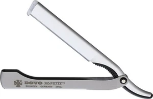 Dovo Shavette Aluminum Razor Blade Holder Stainless Steel Handle - 22130201 - Picture 1 of 1