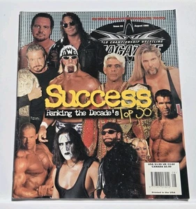 AUG 1999 WCW MAGAZINE RANKING THE DECADE'S TOP 50 VG CONDITION - Picture 1 of 1