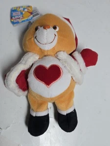 Peluche Care Bears Holiday Friends Tenderheart 8" Bean Babbo Natale 2006 - Foto 1 di 4
