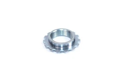 V-Twin 24-0278 Triple Tree Top Bearing Adjusting Nut Zinc - Image 1 of 2