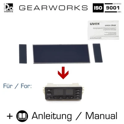 Display Klimabedienteil für PORSCHE 996 Klimasteuerung LCD Reparatur V2 - Imagem 1 de 4