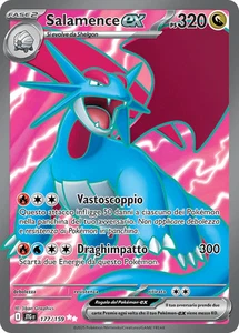 177-159 Salamence ex Full Art JTG Avventure Insieme ITA NM - Imagen 1 de 1