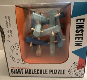 Professor Puzzle Albert Einsteins 5,5 Zoll riesiges Molekülpuzzle Neu im Karton - Bild 1 von 4