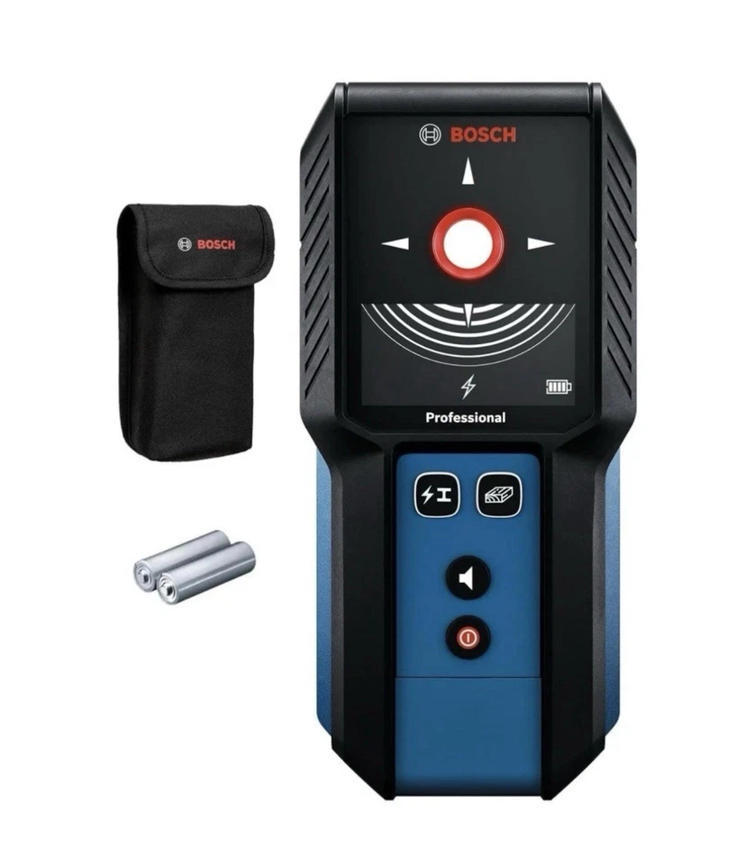 BOSCH GMS120-27 Wall Scanner and Stud Finder, Detects Wood, Metal, and Live Wire - Image 1 of 1