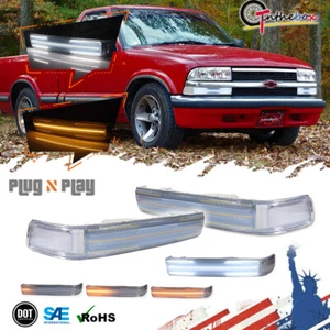 Lámparas intermitentes LED delanteras para 98-04 Chevrolet S10 GMC Sonoma Blazer - Imagen 1 de 12