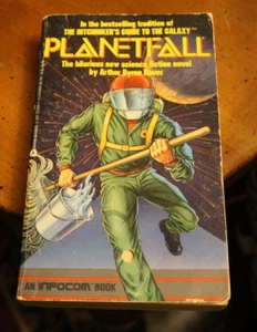 Planetfall ~ Arthur Bryon Cover ~ 1988 Infocom (Avon) PB 1PR - Foto 1 di 1
