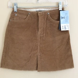 NWT Xhilaration Corduroy Skirt Tan Alamo Brown Girl s Size M - Picture 1 of 6
