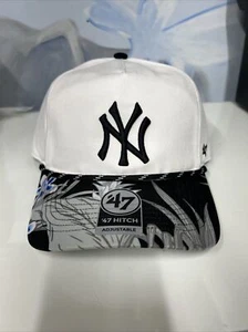 '47 New York Yankees Dark Tropic Hitch Snapback Hat - Picture 1 of 5