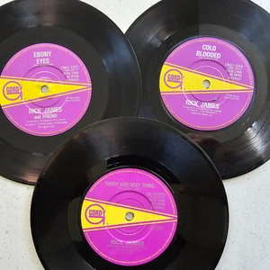 Rick James - 3 Ex Con 7" - Sweet And Sexy Thing / Cold Blooded / Ebony Eyes - Picture 1 of 2