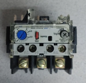 AB 592-A1EA SERIES A 1.6-5.0A SOLID STATE OVERLOAD RELAY NEW!! WOW!! - Picture 1 of 2
