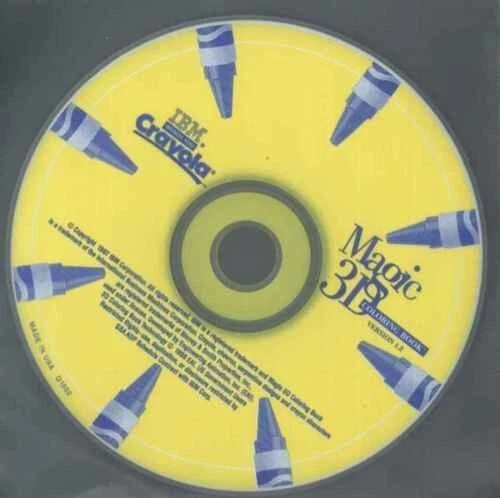 IBM Crayola Magic 3D Malbuch, PC XP Neu Coloring - Bild 1 von 1