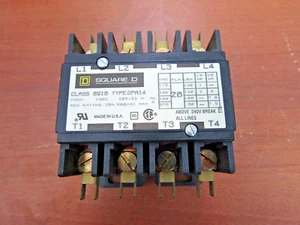 👀NEW SQUARE D 25 AMP CONTACTOR 600 VAC 4 POLE 7.5 HP 120 VAC COIL 8910 DPA14 - Picture 1 of 8