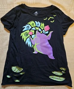 Camisa para mujer OOGIE BOOGIE 2022 de Halloween de los parques de Disney mediana que brilla en la oscuridad - Imagen 1 de 10