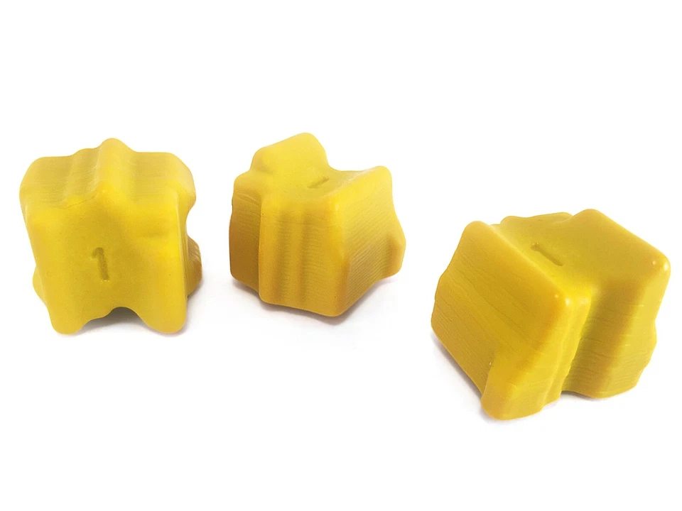 Professor Color Reman Ink for Xerox Phaser 8560 / 8560 MFP (3 Yellow Inks) - Image 1 of 1