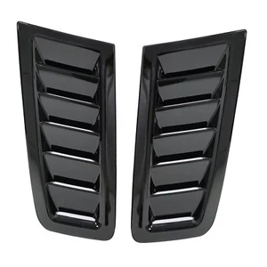 2 Pcs Black Universal Bonnet Air Vent Hood Trim For Ford Focus RS ST MK2 style - Bild 1 von 12