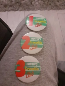 Insignia vintage Pontins Crocodile Club  - Imagen 1 de 3