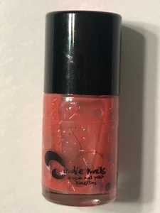 NEW JINDIE NAILS LE BARBIE'S PINK FERRARI #13 GLITTER NAIL LACQUER ENAMEL INDIE - Picture 1 of 3