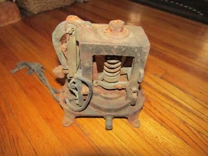 EARLY CAST IRON ELECTRICAL PRESSURE SWITCH ANTIQUE WATER?? STEAM?? - Picture 1 of 7